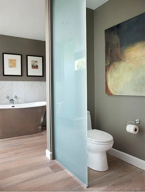 SRP-0904-FG Shower Partition 100x195 cm