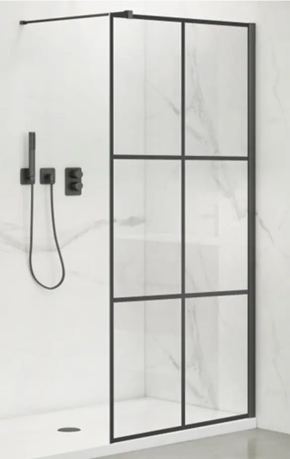 SRP-0904-BCG Shower Partition 90x195 cm