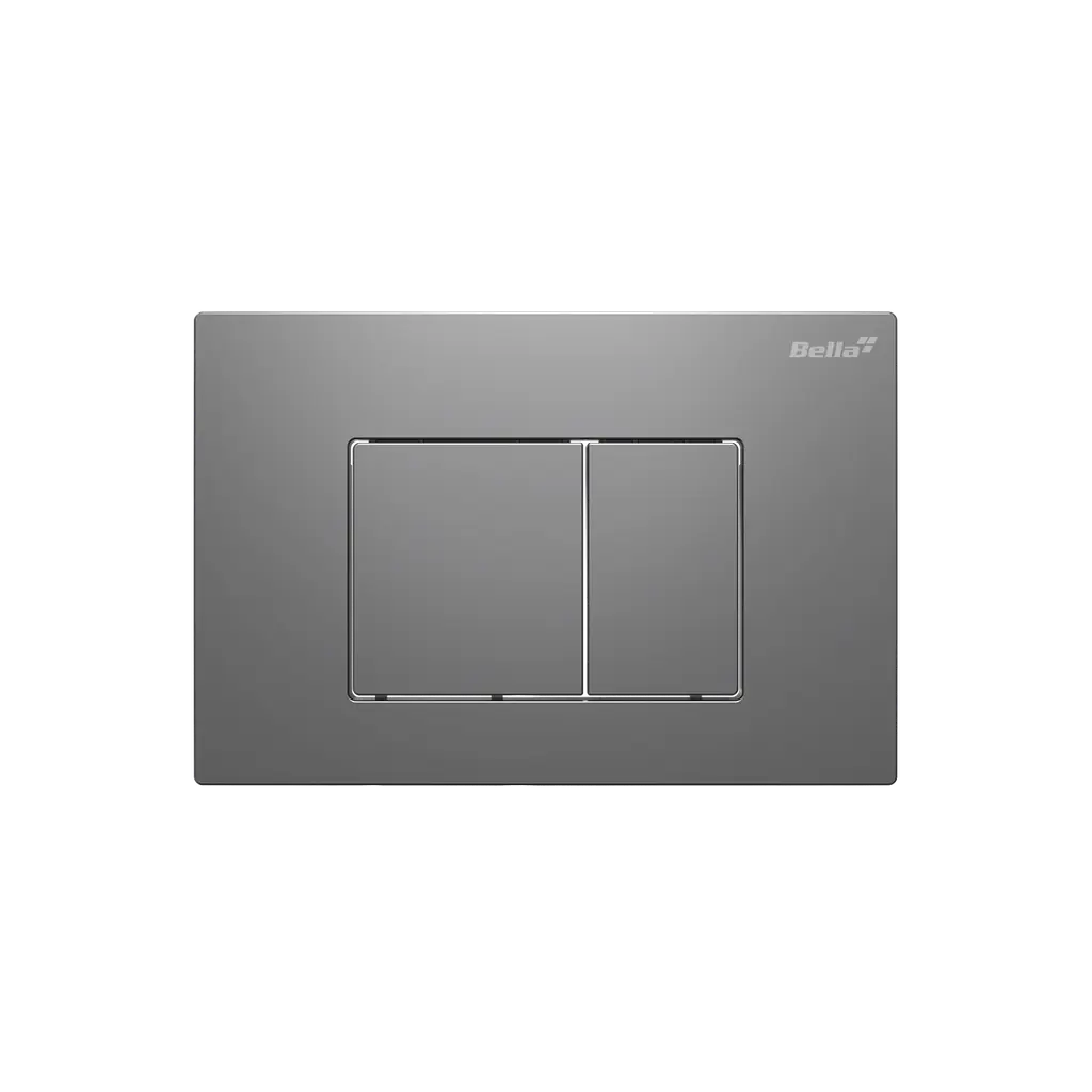 Dual Flush Actuator Plate Square Gun Metal PGR 304109