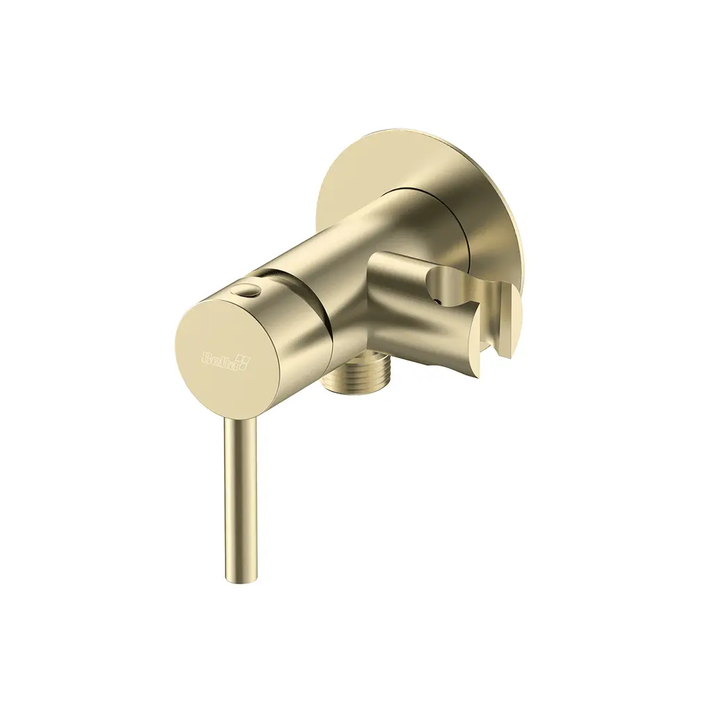 Shattaf Mixer Round Brushed Gold SHM 362451 BG