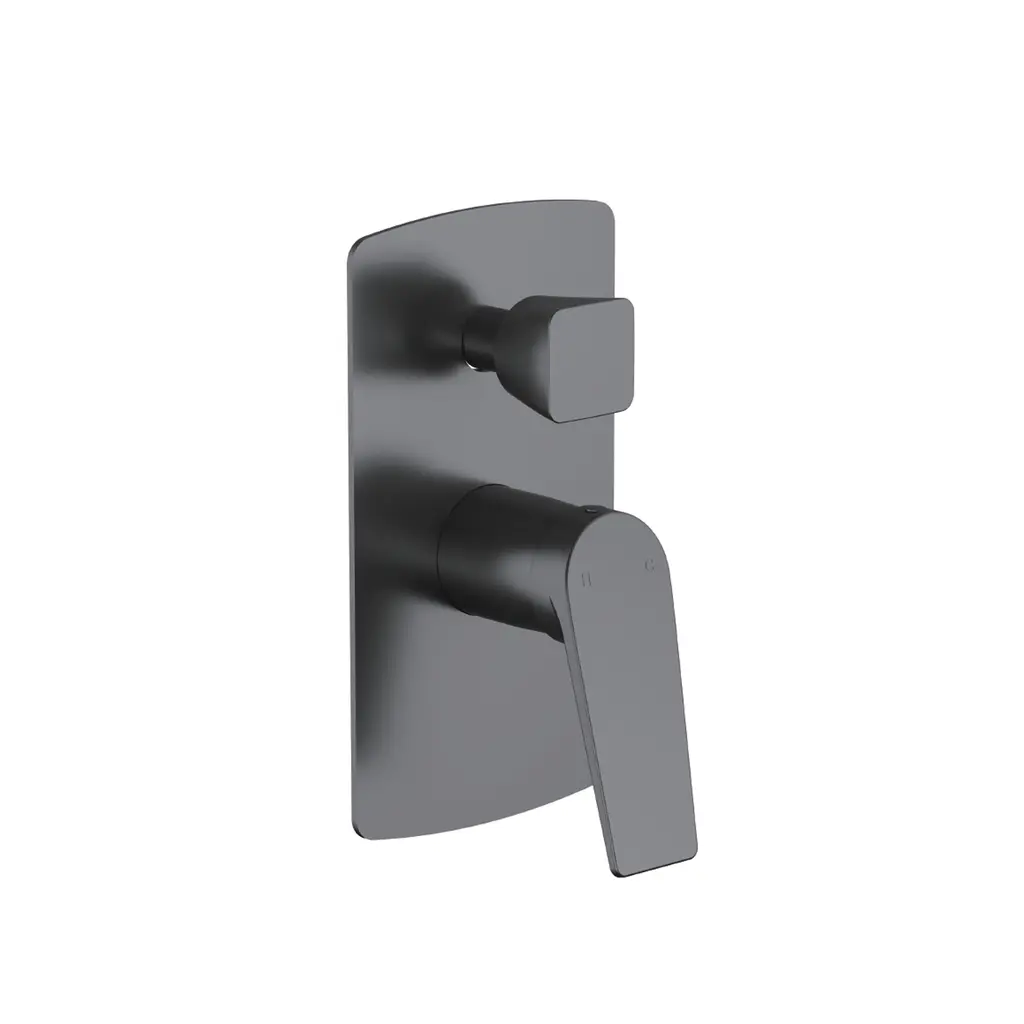3 Way Concealed Shower Mixer Gun Metal CM 365024 GM