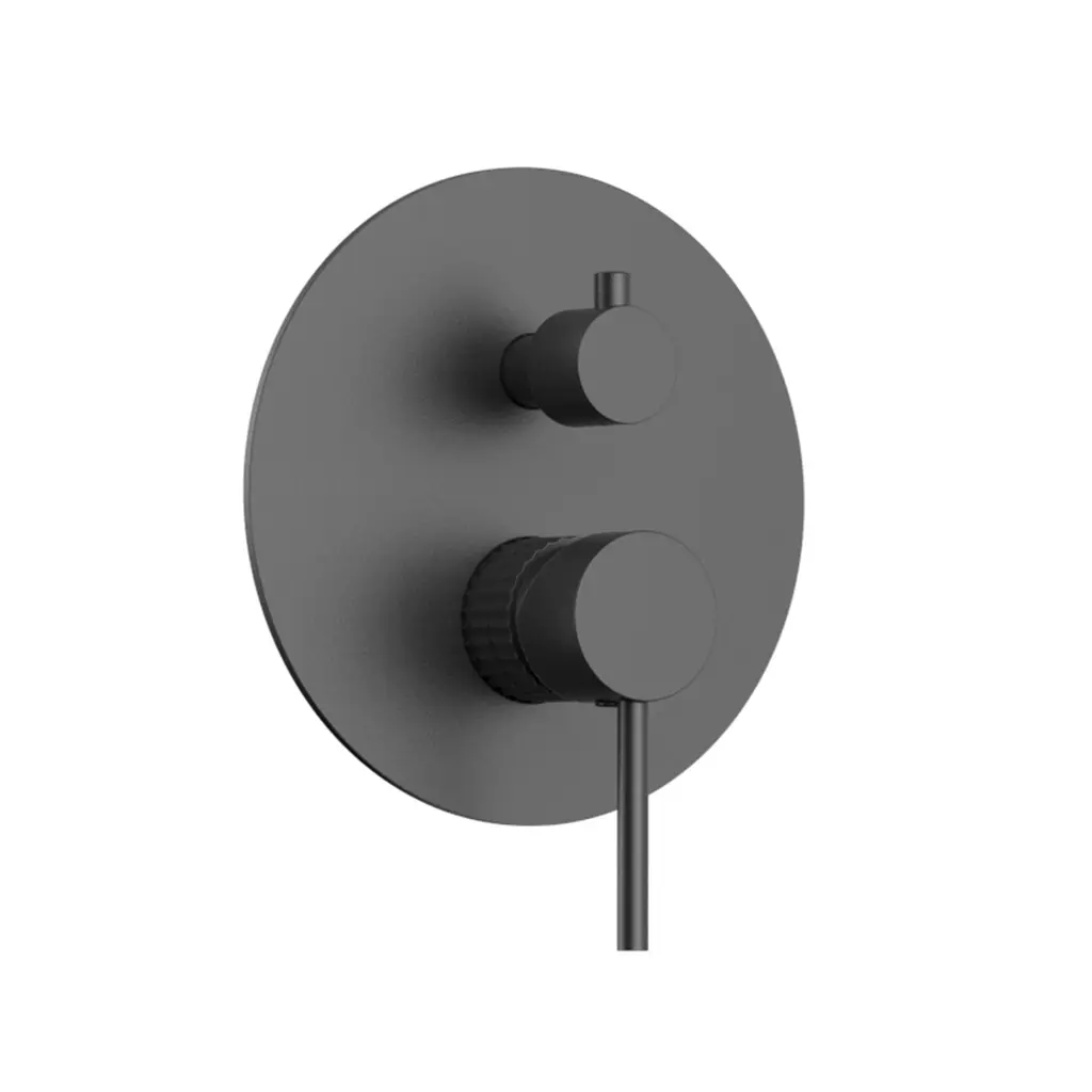 3 Way Concealed Shower Mixer Gun Metal CM 366423 GM