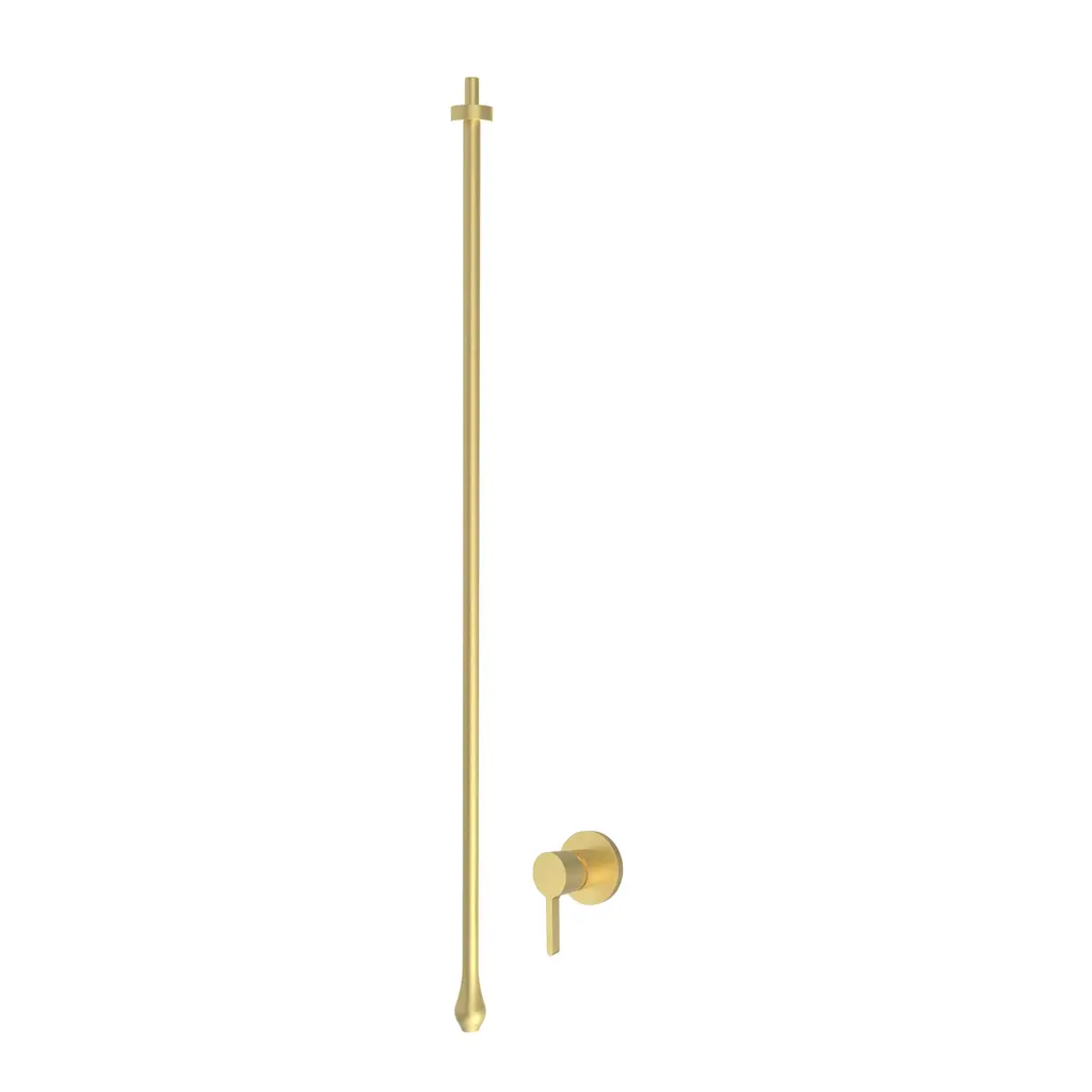 Ceiling Mixer Set Pvd Brushed Gold 280054+720354