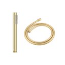 Hand Shower Round Brass Brushed Gold HS 861201 BG