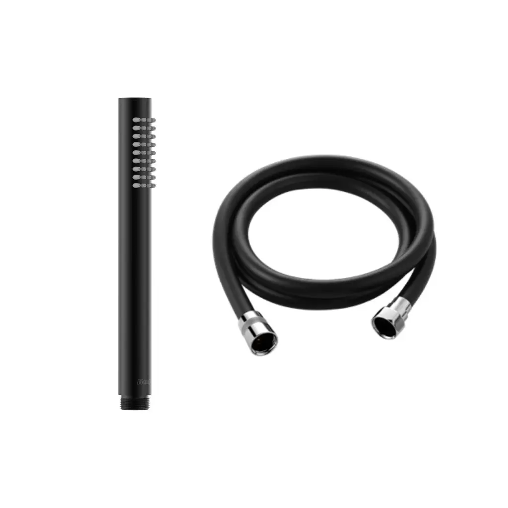 Hand Shower Round Brass Black HS 861201 DB