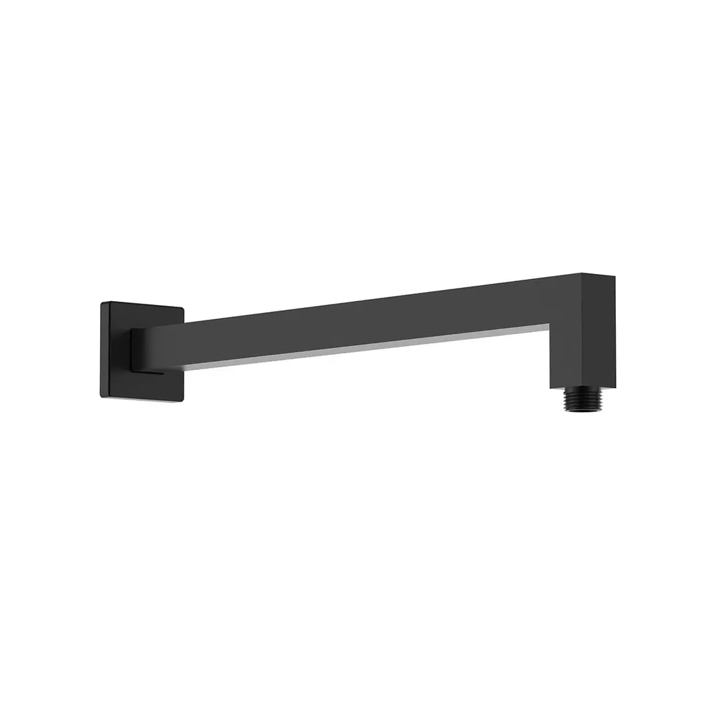 Shower Arm Square Brass Black SA 860111 DB