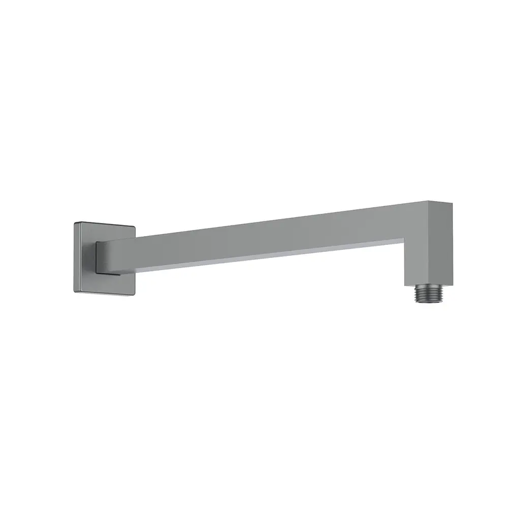 Shower Arm Square Brass Gun Metal SA 860111 GM