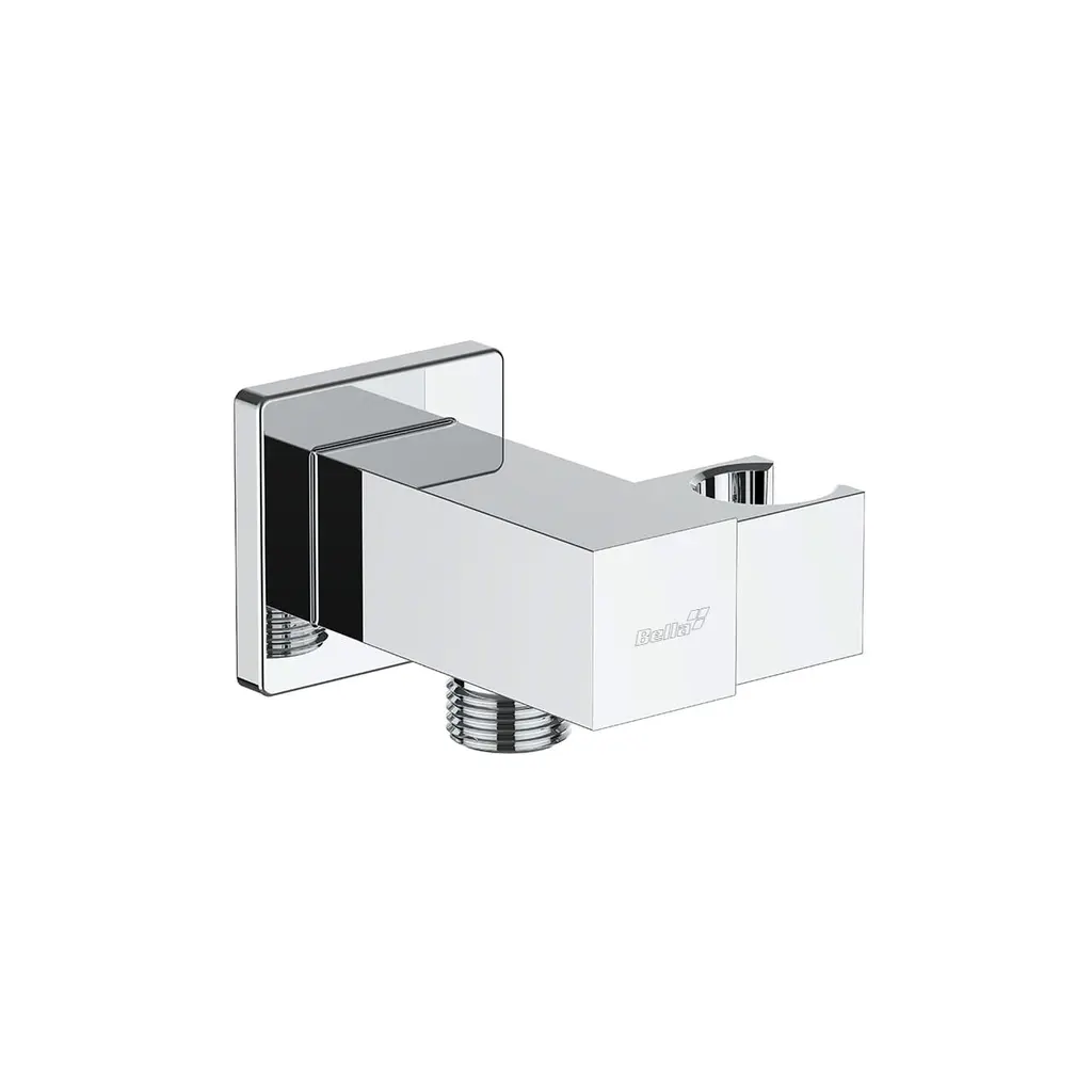 Shower Bracket Square Brass Chrome SB 860311 CH