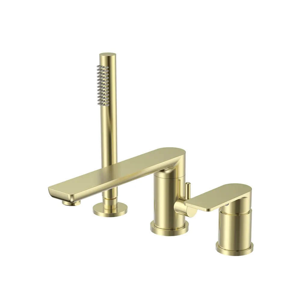 Bathtub Mixer Brushed Gold BM 366629