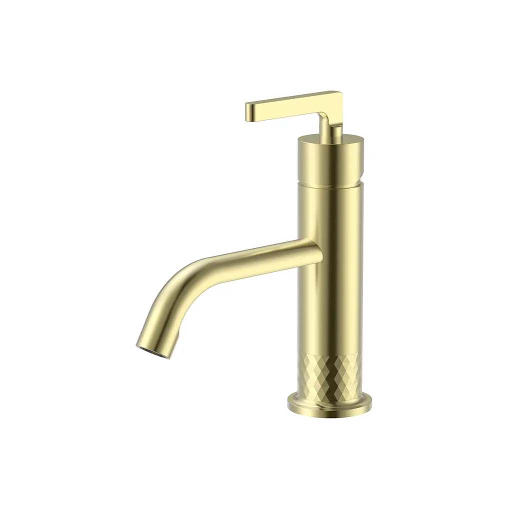 QV Series Basin Mixer Brushed Gold BM 366501 BG