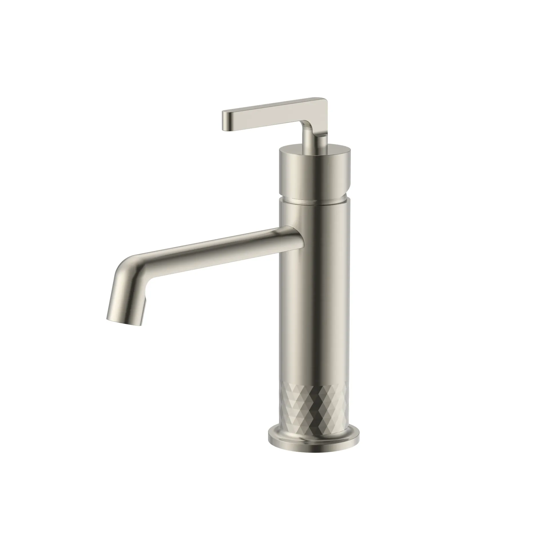 QV Series Basin Mixer Brush Nickel BM 366501 BN