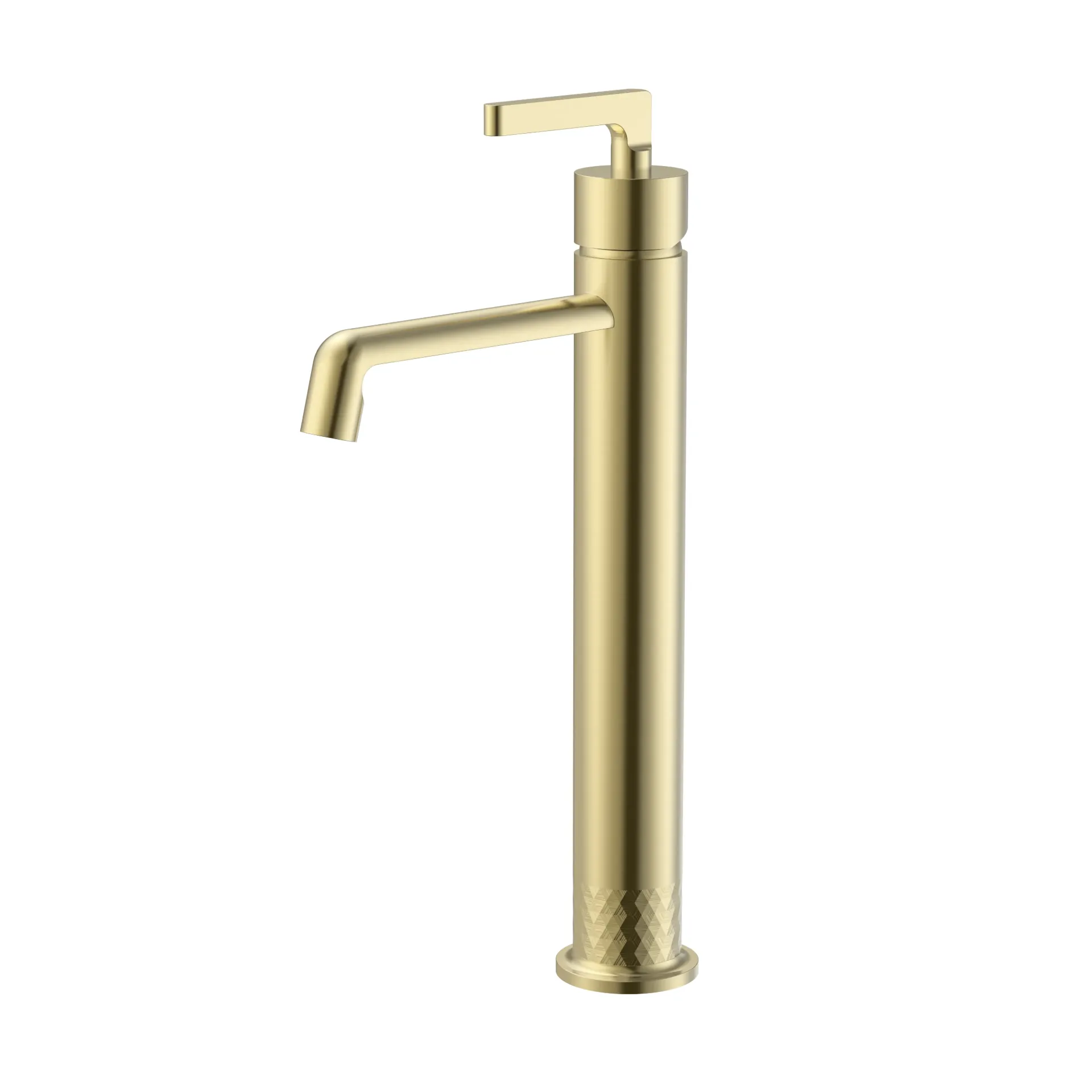 QV Series Basin Mixer Tall Brushed Gold BM 366502 BG