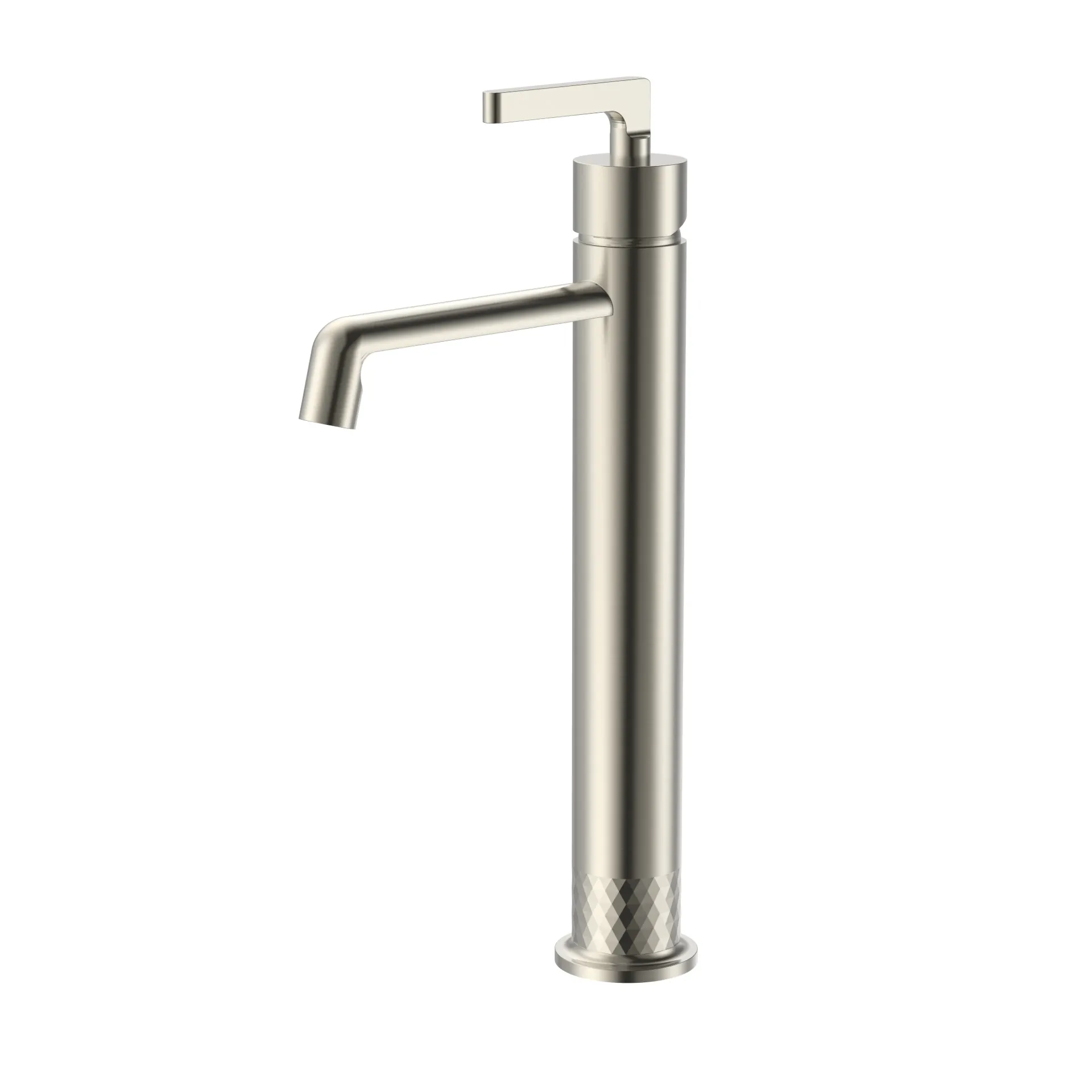 QV Series Basin Mixer Tall Brush Nickel BM 366502 BN