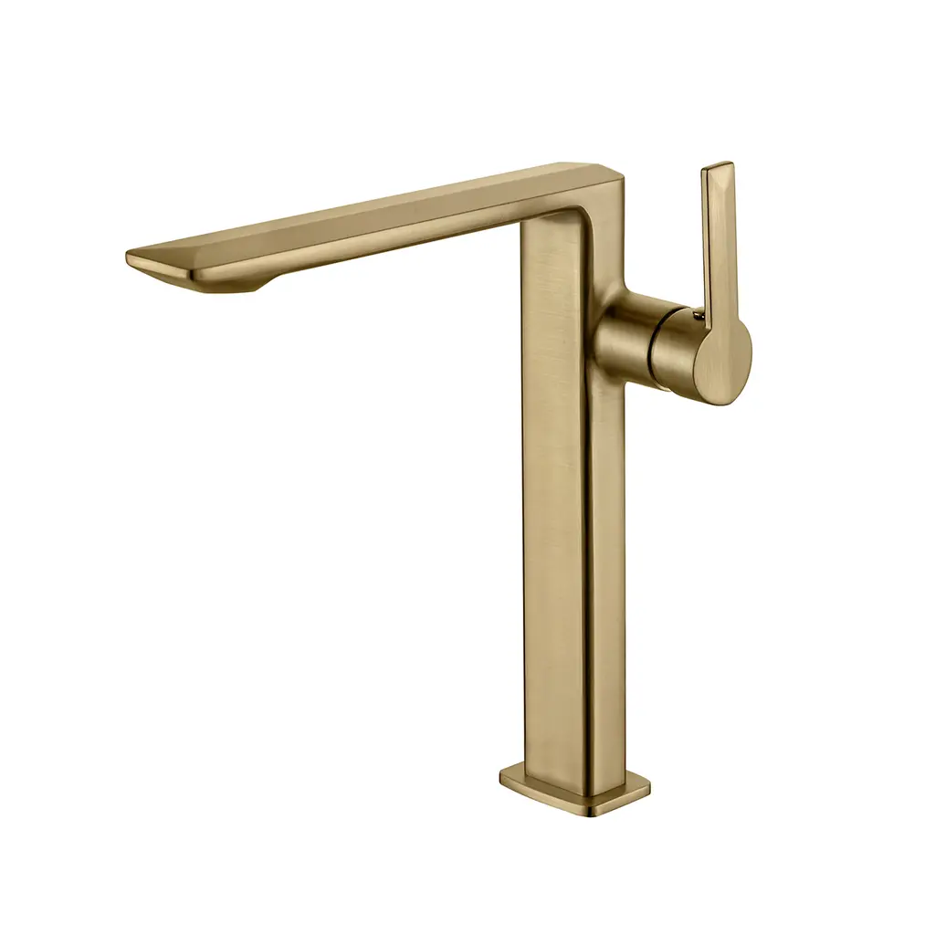 Basin Mixer Tall Brushed Gold BM 7355120 BG