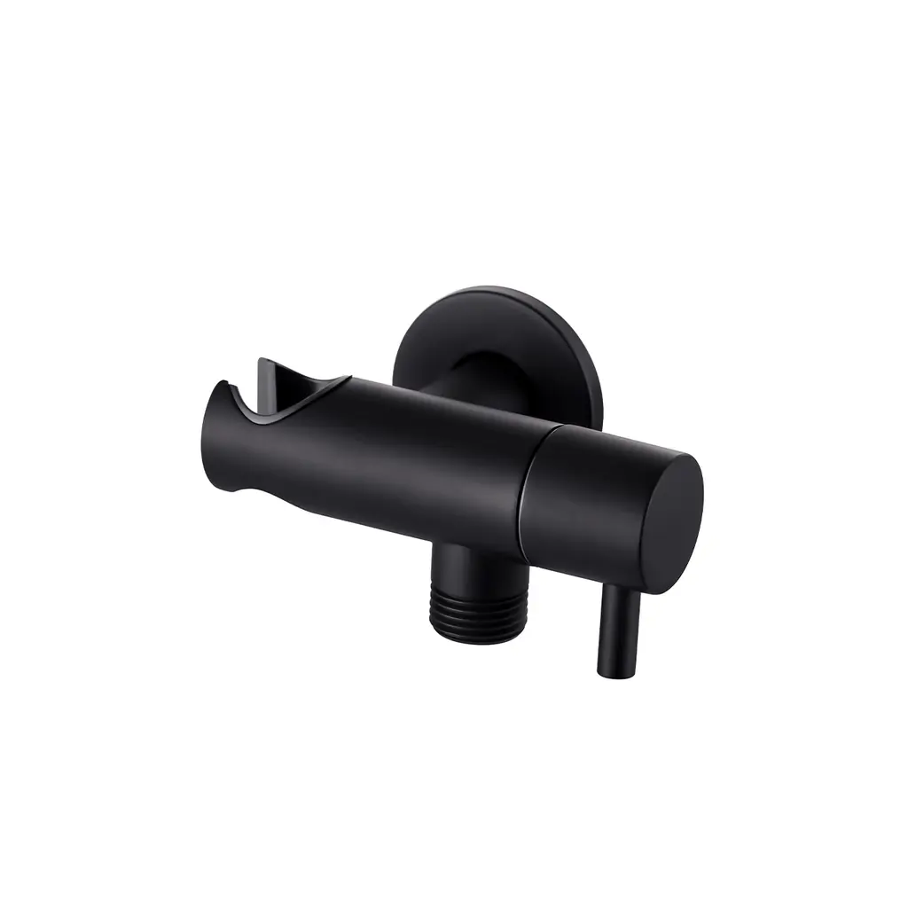 Shattaf Valve Black Round AV 735102R DB