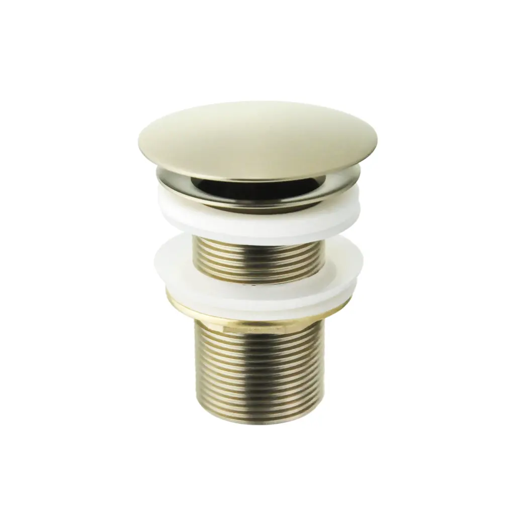 Waste Coupling Brass Brushed Gold WP80-BG