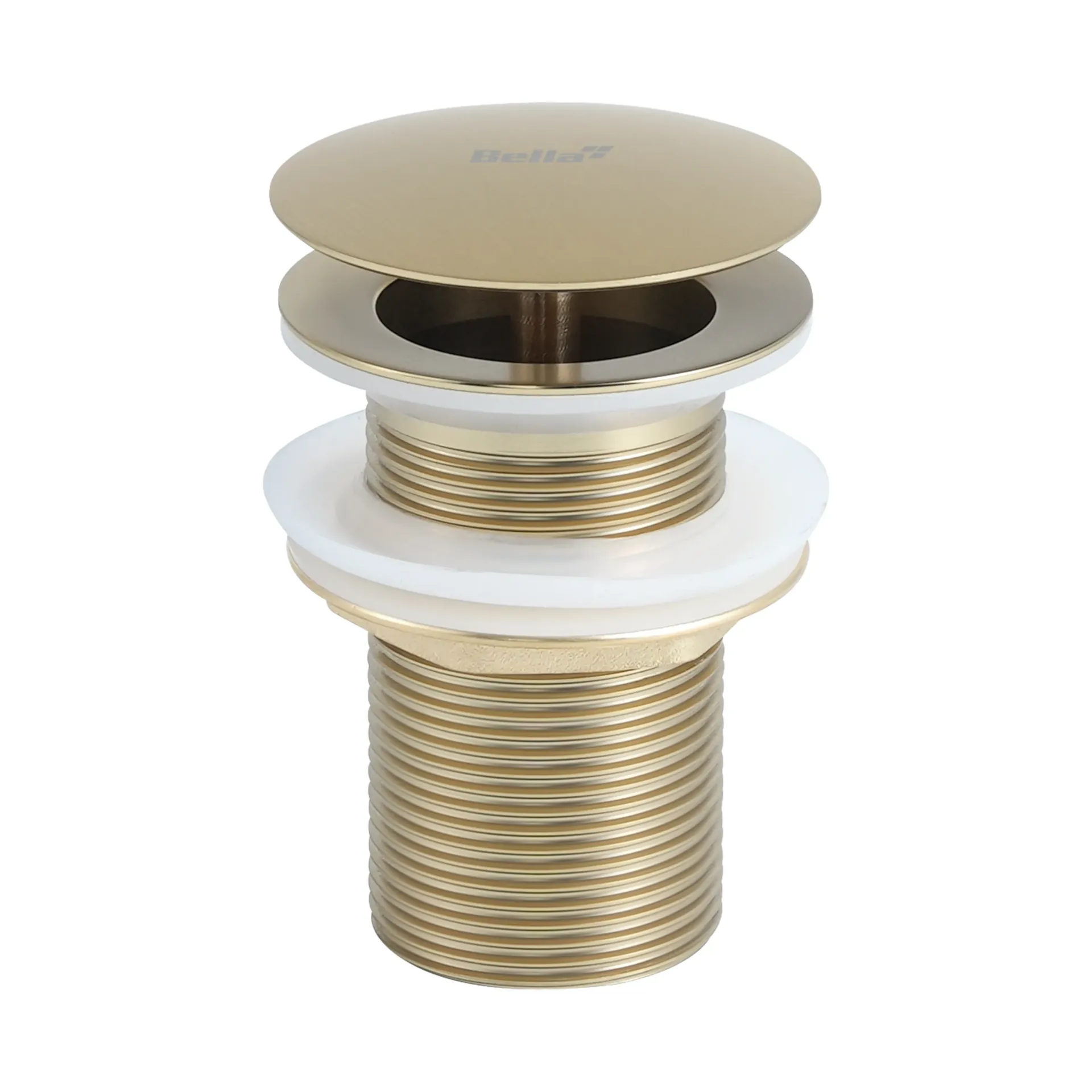 Waste Coupling Brass Brushed Gold WP80-BG