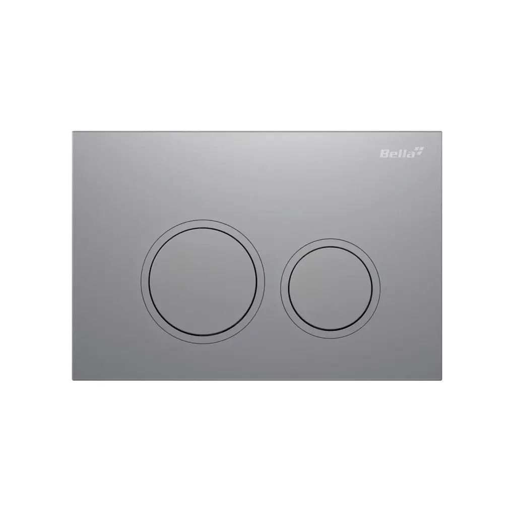 Dual Flush Actuator Plate Round Gun Metal PGR 304111