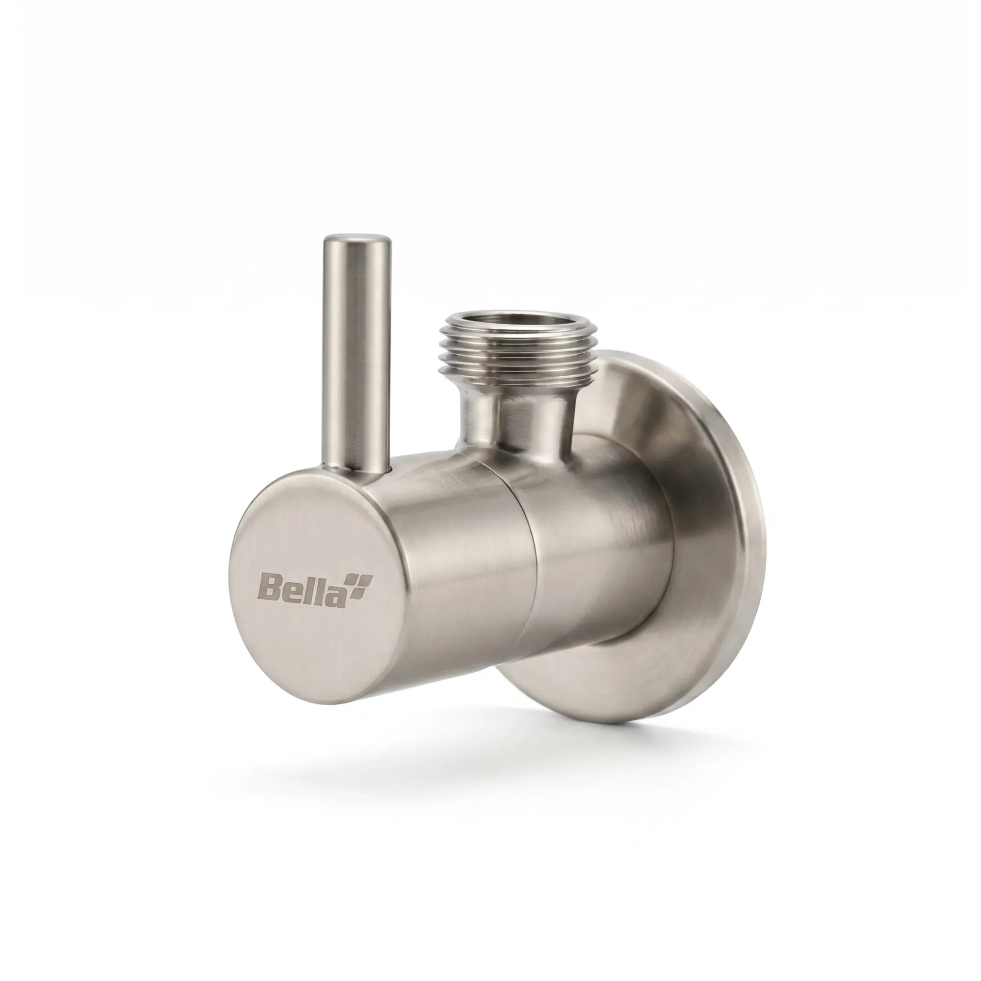 Angle Valve Round Brushed Nickel -AV 7304101 BN