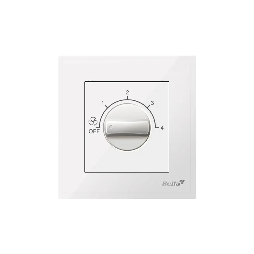 [SKU: BD-D93] Dynamo 100W Step Fan Dimmer Switch (White)