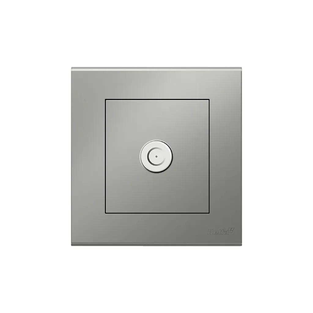 [SKU: BN-E06] Vision  Satellite Socket (Matt Silver)