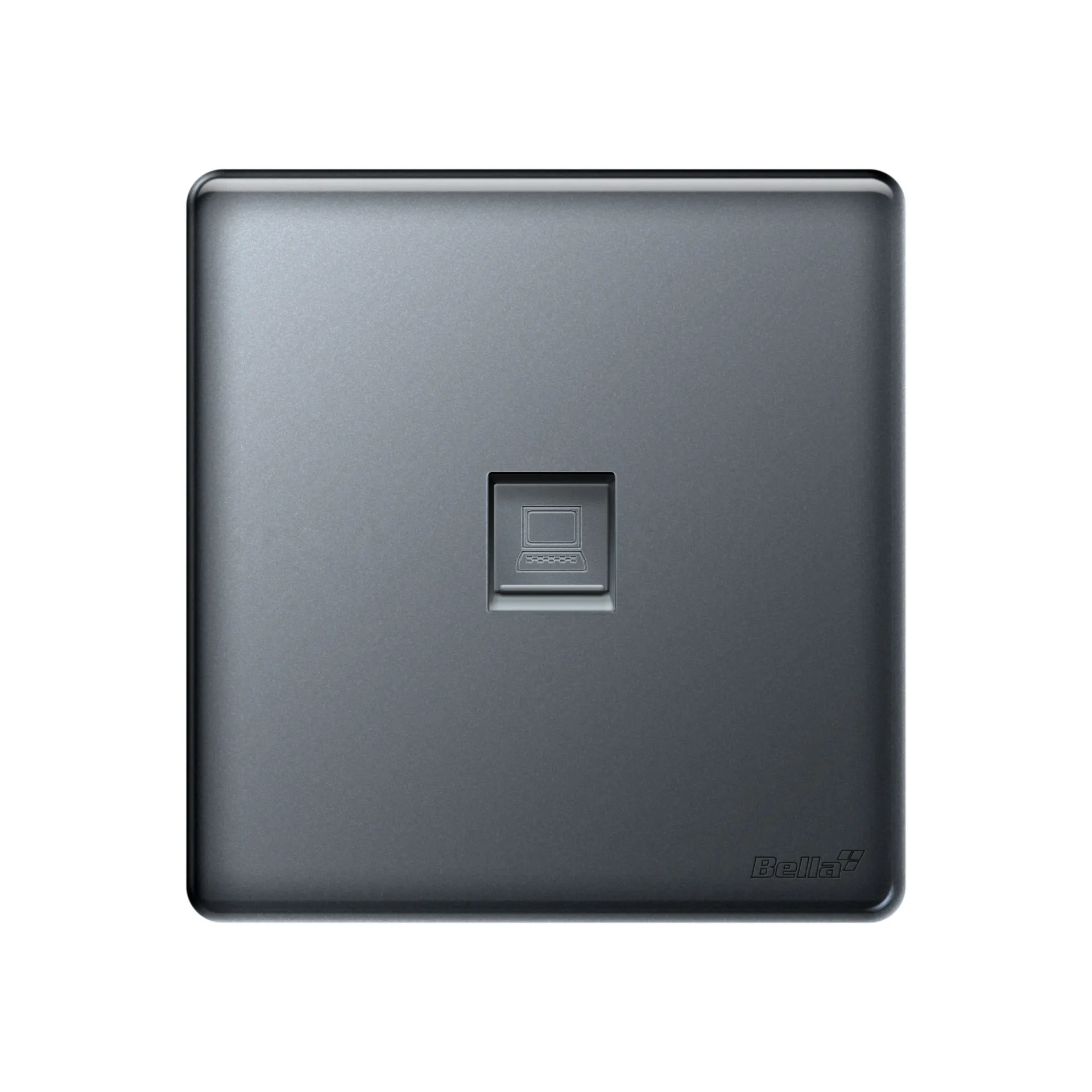 [SKU: BV-E02] Velocity Computer Socket(CAT.6) (Grey)
