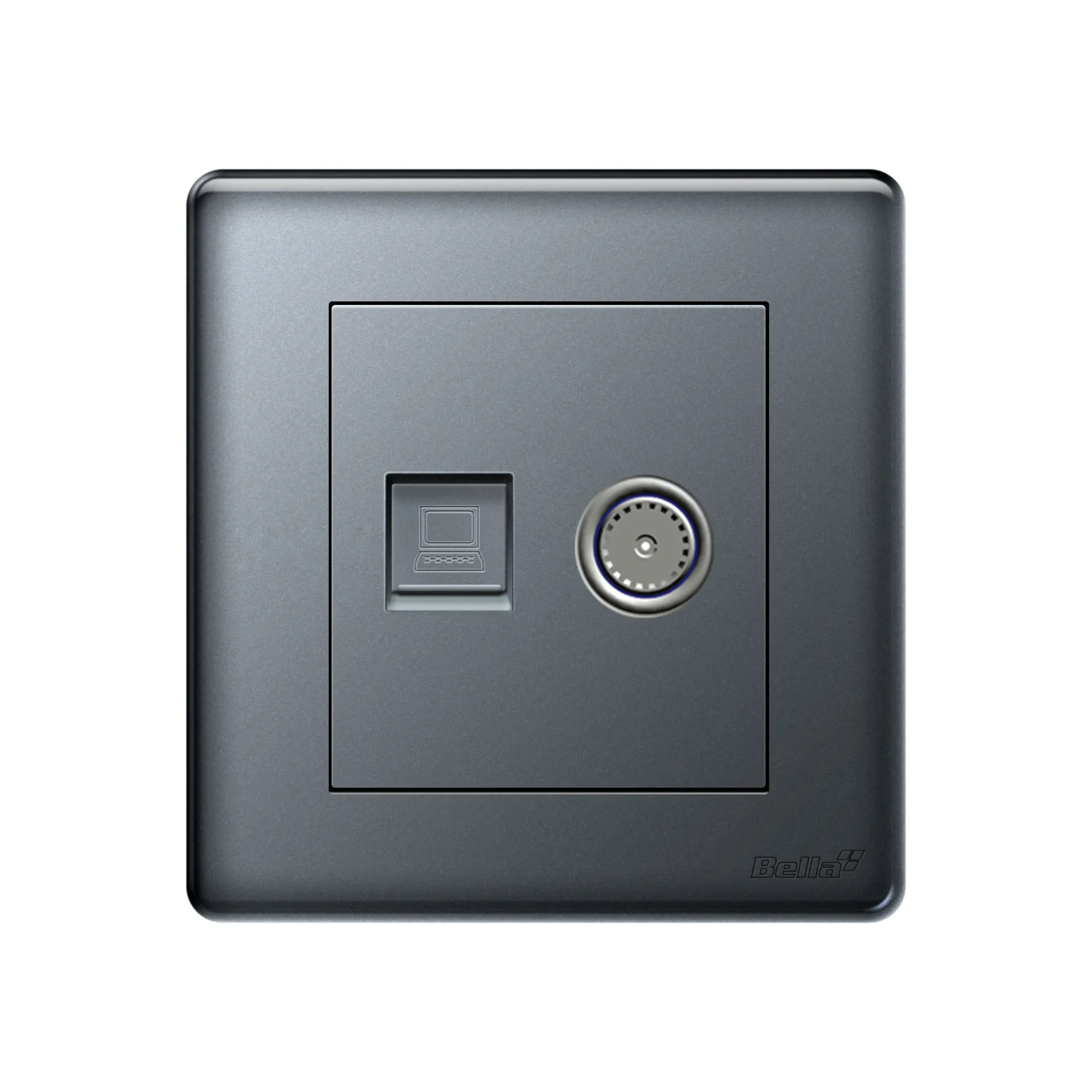 [SKU: BV-E0206] Velocity Computer & Satellite Socket(CAT6) (Grey)
