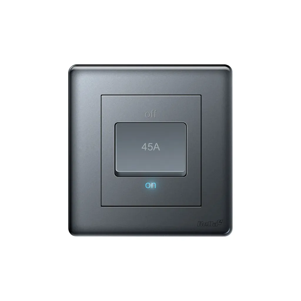 [SKU: BV-V50] Velocity 45A DP Switch with LED Indicator (Grey)