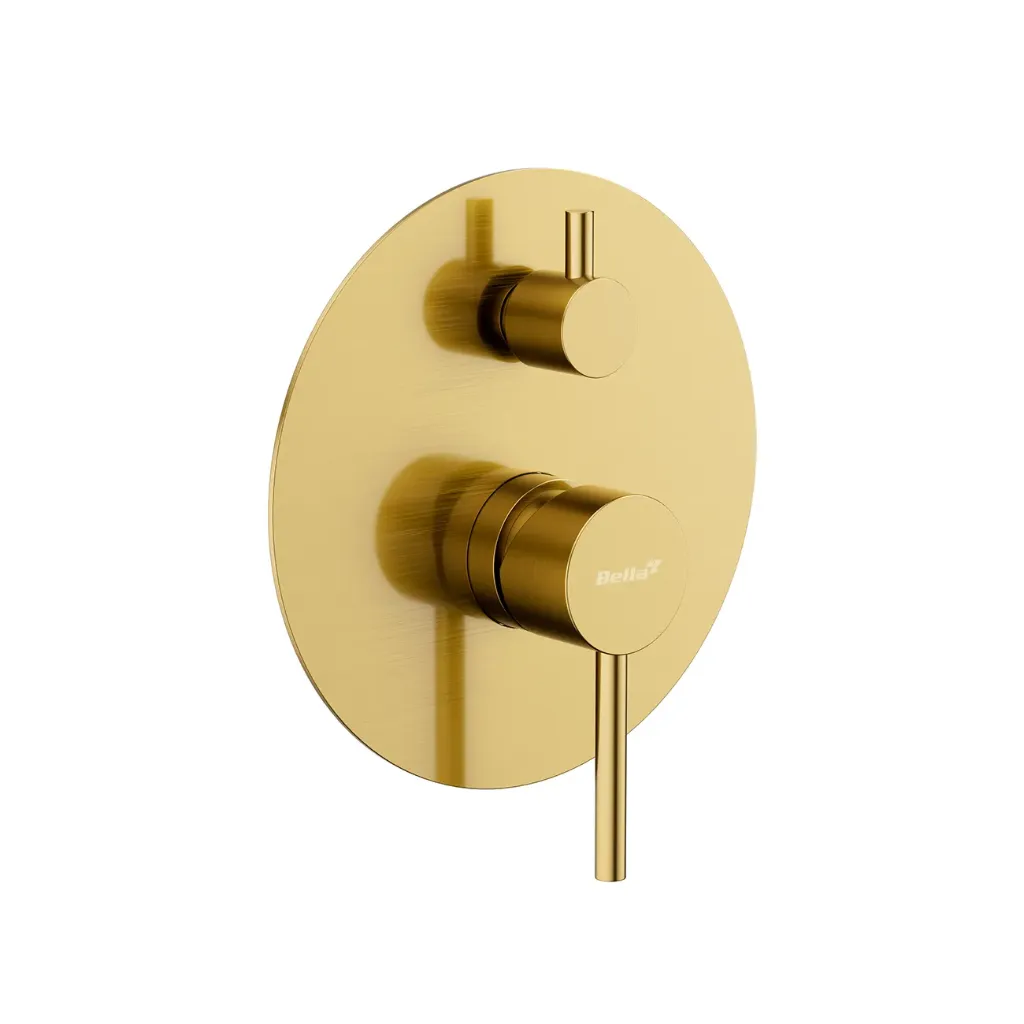 PL 731370 BG Round Exposed Part Kit Brushed gold