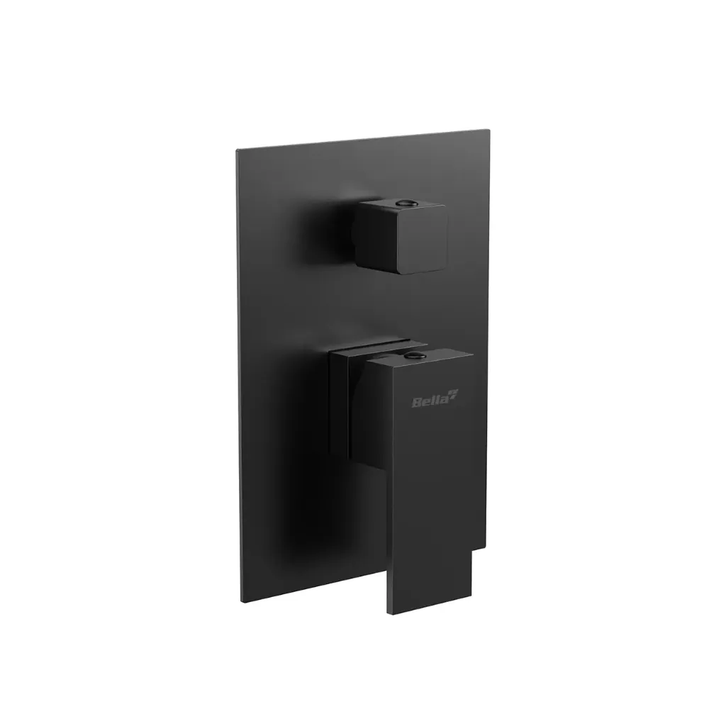 PL 731170 MB Square Exposed Part Kit Matt Black