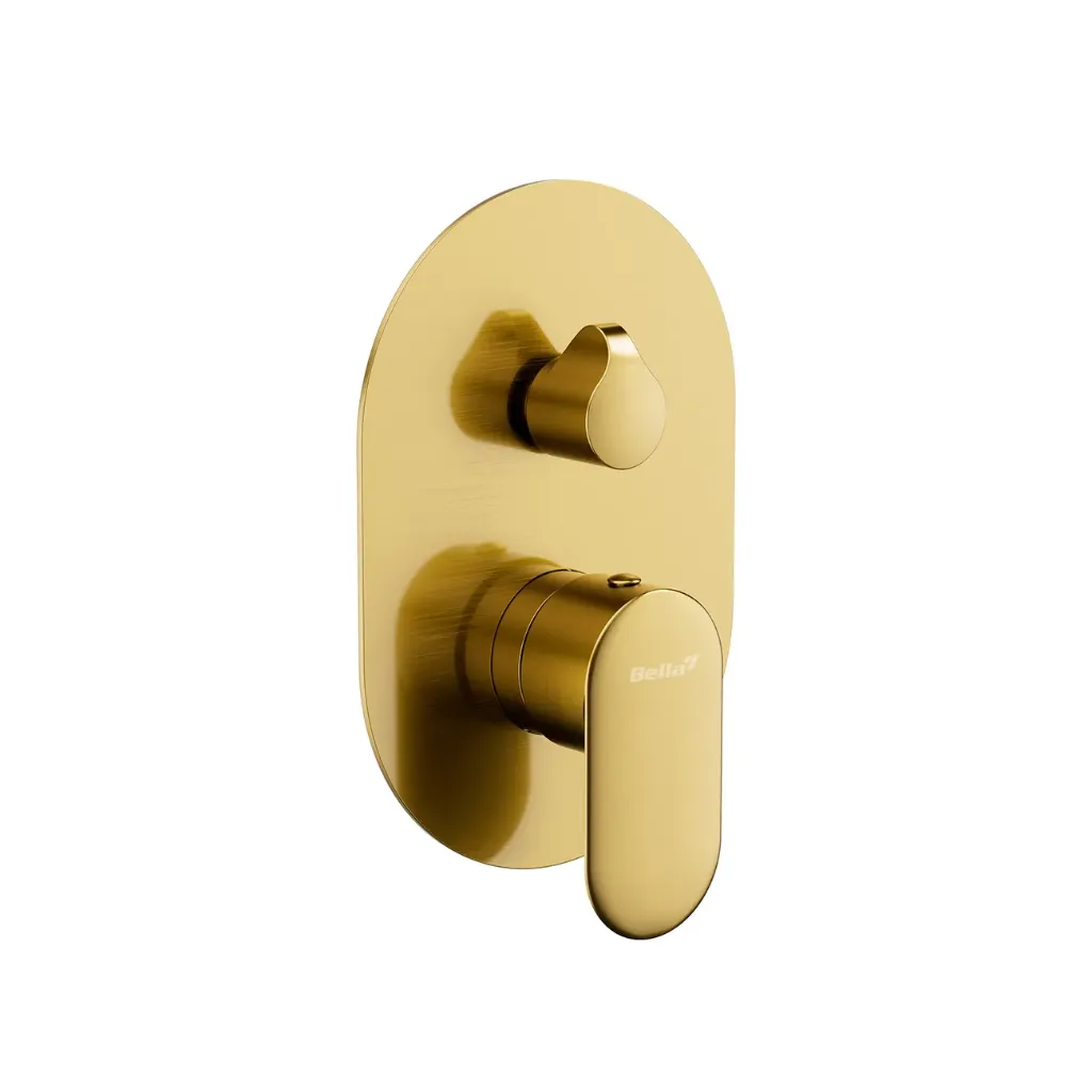 PL 731470 BG Oval Exposed Part Kit Brushed Gold