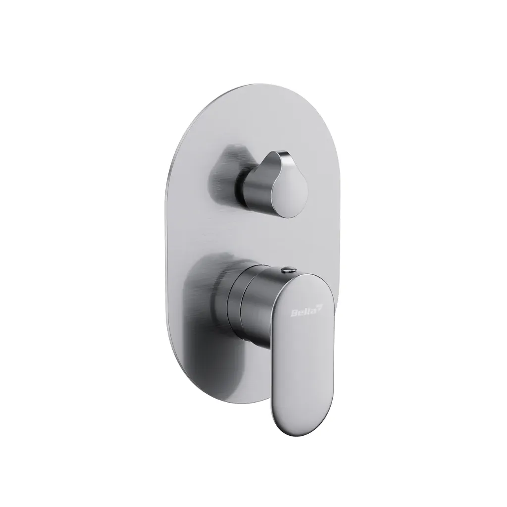 PL 731470 BN Oval Exposed Part Kit Brushed Nickel