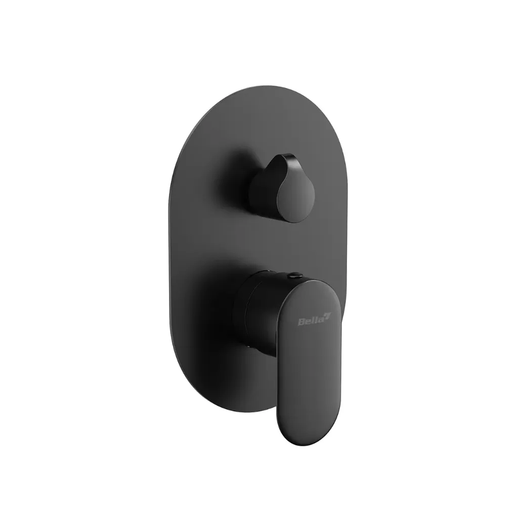 PL 731470 MB Oval Exposed Part Kit Matt Black