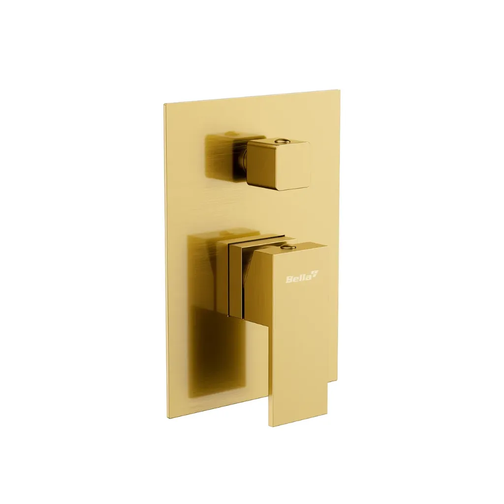 PL 731170 BG Square Exposed Part Kit Brushed Gold